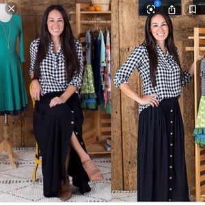 Matilda Jane Grain Silo Joanna Gaines Skirt S